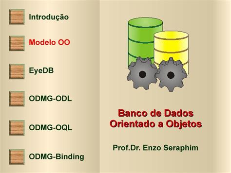 Banco de Dados Orientado a Objetos PDF Download grátis