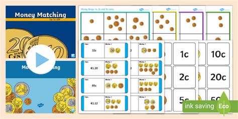 Interactive Money Games Euro Ks1 Maths Resource Pack