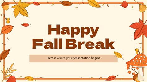 Free Autumn Leaves Google Slides and PowerPoint templates