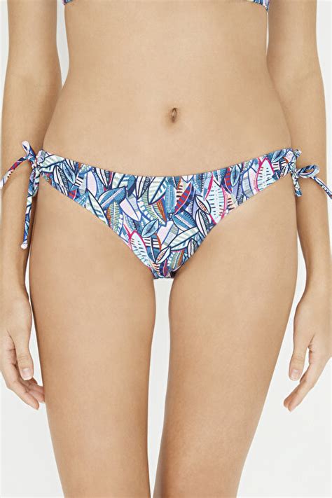 Leaves Ring Bikini Altı PLCGLRVI18IY BPR Baskılı Penti