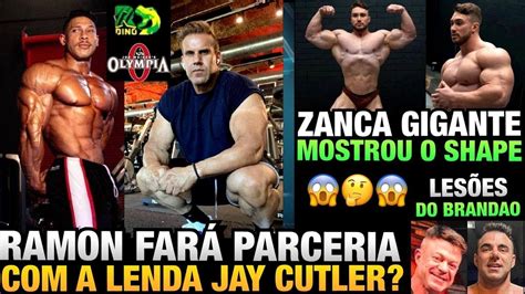 Ramon E Jay Cutler Juntos Em Parceria O Mr Olympia Zanca Est