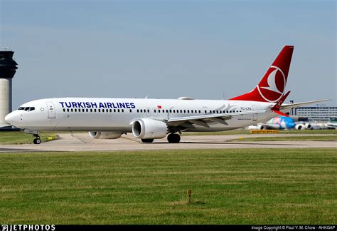 TC LYA Boeing 737 9 MAX Turkish Airlines Paul Y M Chow JetPhotos