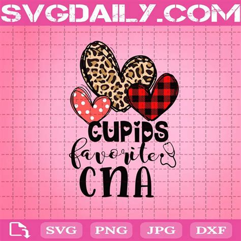 Cupids Favorite Cna Svg Svgdaily Daily Free Premium Svg Files