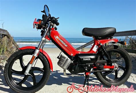 Custom Tomos St Pics At The Beach — Moped Army