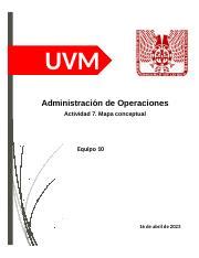 A Mpg Docx Uvm Administraci N De Operaciones Actividad Mapa