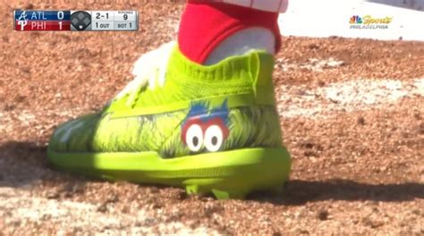 Bryce Harper Wore Phillie Phanatic Cleats For His Phillies Debut