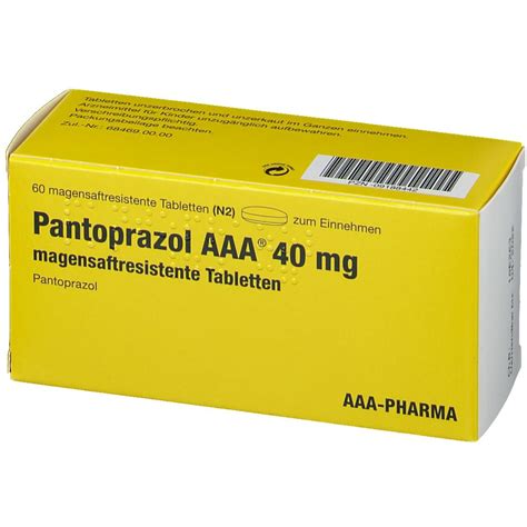 Pantoprazol Aaa® 40 Mg 60 St Mit Dem E Rezept Kaufen Shop Apotheke