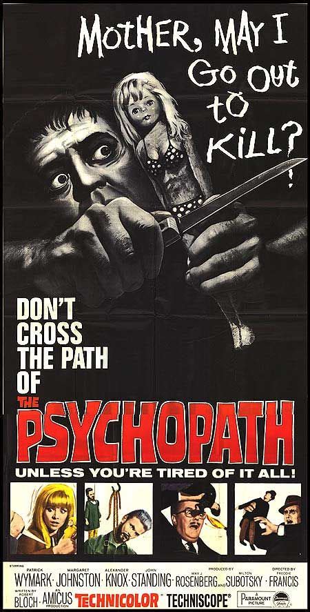 The Psychopath 1966 Horror Movie Posters Cinema Posters Movie Poster Art Horror Films B