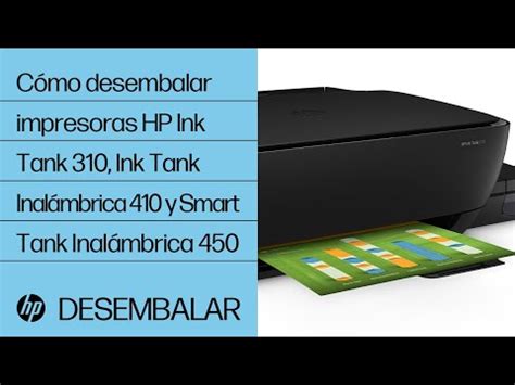 HP Ink Tank serie 310 configuración Soporte de HP