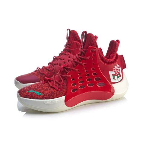 Trend Li Ning Men Sonic Vii V2 Rose City Professional Basketball Shoes Cj Mccollum Light Foam