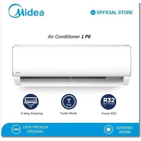 Jual Midea Ac Standard Pk R Series Msfc Msaf Crn Unit Indoor