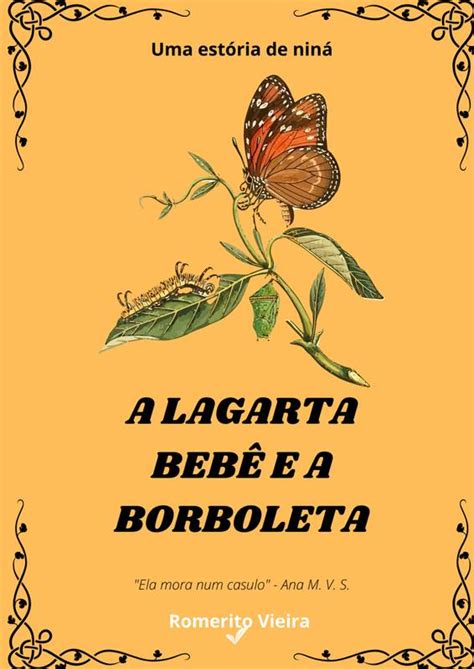 A lagarta bebê e a borboleta Loja Uiclap