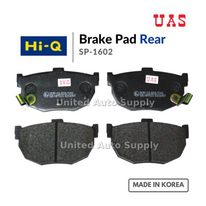 Hi Q Sangsin Brake Pad Rear Sp Spectra Elantra Coupe Made In Korea