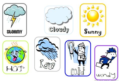 Kids Weather Report Template - Cardtemplate.my.id