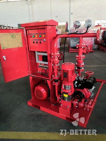 Edj Fire Pump Set Kw Kv Ensuring Firefighting Effectiveness