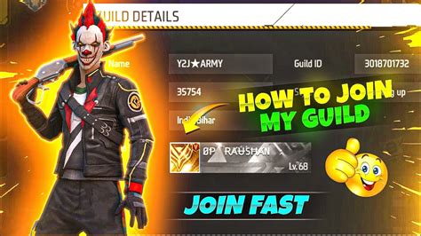 How To Join India S Best Guild In Free Fire No Requirements How