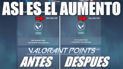 Estos Son Los Cambios De Precios De Valorant Points Youtube