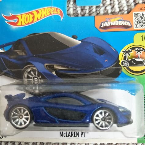 Hot Wheels Mclaren P Blue Hw Exotics Perfect Birthday Gift Etsy