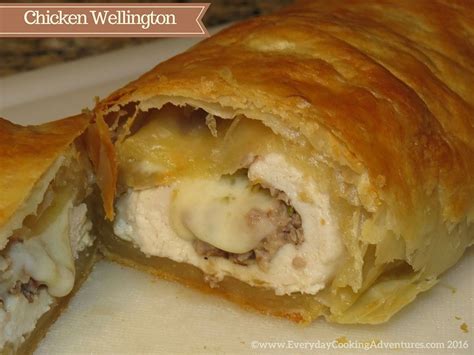 Jamie Olivers Old Mans Superb Chicken In Puff Pastry Everyday Cooking Adventures Puff Pastry