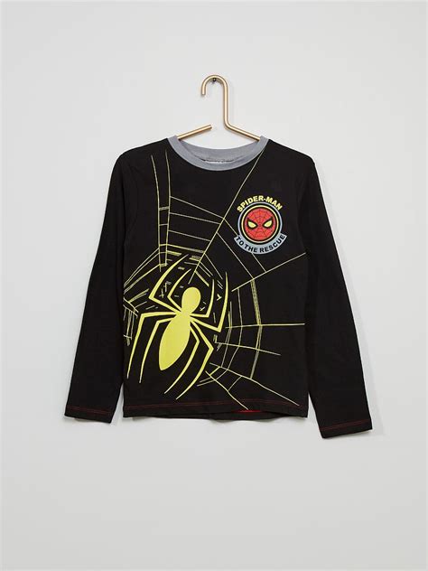 Pyjama Spider Man Noir Gris Kiabi 14 00€