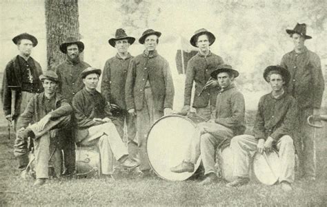 Union Musicians From The Band Of The 125th Ohio Volunteer Infantry