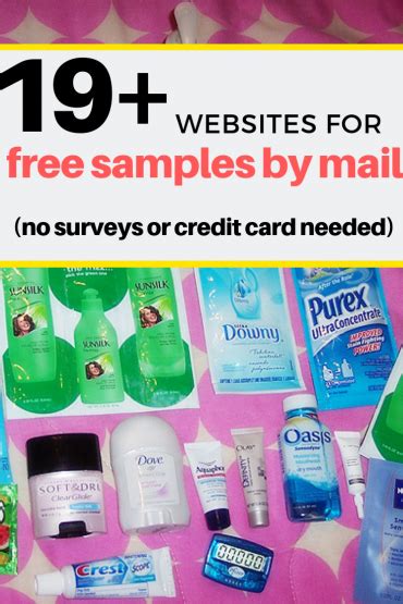 16 Sites To Get Free Samples Without Surveys 100 Legit LushDollar