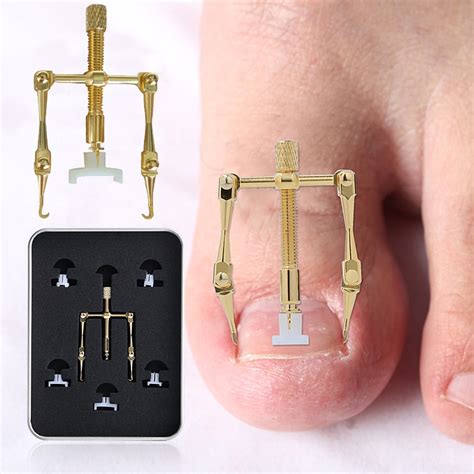 Ingrown Toe Nail Correction Tool Fixer Recover Toe Paronychia Nail