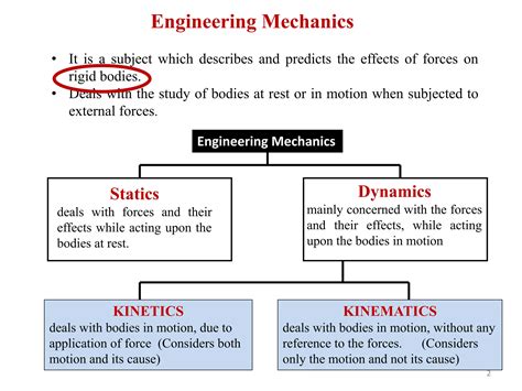 Introduction Of Engg Mechanics Ppt Pdf