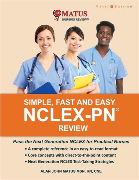 Simple Fast And Easy Nclex Pn Review Pass The Next Generation Nclex