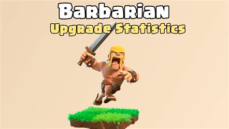 Barbarian: Upgrade Cost, Max Levels and Upgrade Time - ClashDaddy