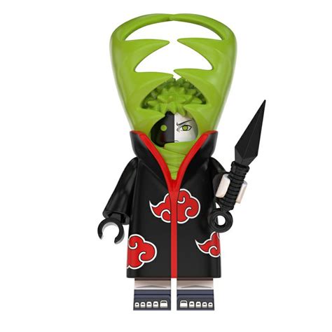 Boneco Bloco De Montar Zetsu Akatsuki Naruto Shopee Brasil