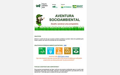 Aventura Socioambiental Construir Uma Composteira Projeto Semeando Gua