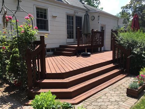 Deck And Trellis Staining In Madison Nj Monks Home Improvements