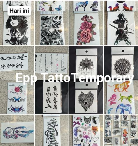tatto temporary tangerang