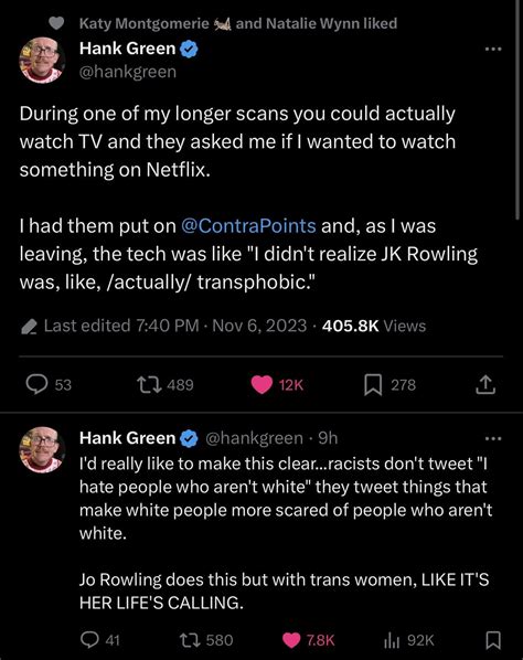 Hank Green evangelizing for mother. : r/nerdfighters
