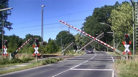 Spoorwegovergang Leschede D Railroad crossing Bahnübergang