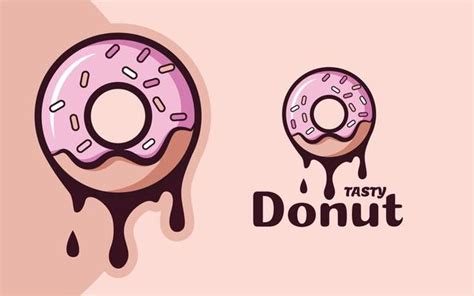 Donut Logo Vector Art Icons And Graphics For Free Download