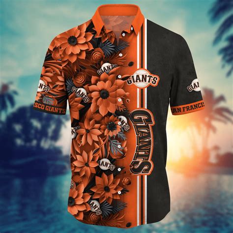 San Francisco Giants MLB Flower Hawaii Shirt For Fans Custom Summer