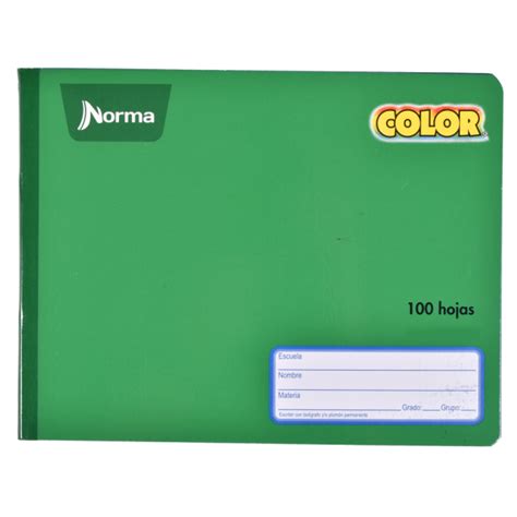 Cuaderno Italiano Cosido Norma Hojas La Escolar