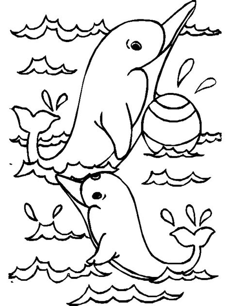 Dolphin Coloring Pages 12 Coloring Kids