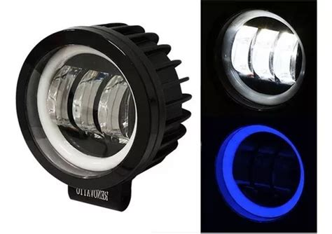 Faro De Niebla Led Con Estrobo Arillo Azul Piezas Meses Sin Inter S