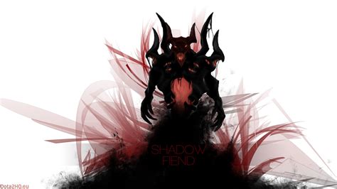 X Shadow Fiend Dota Art Hd Wallpaper Rare Gallery