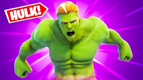 Hulk In Fortnite Early Access Youtube