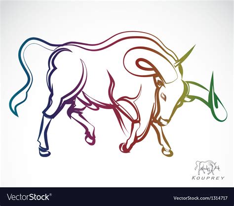 Kouprey Royalty Free Vector Image - VectorStock