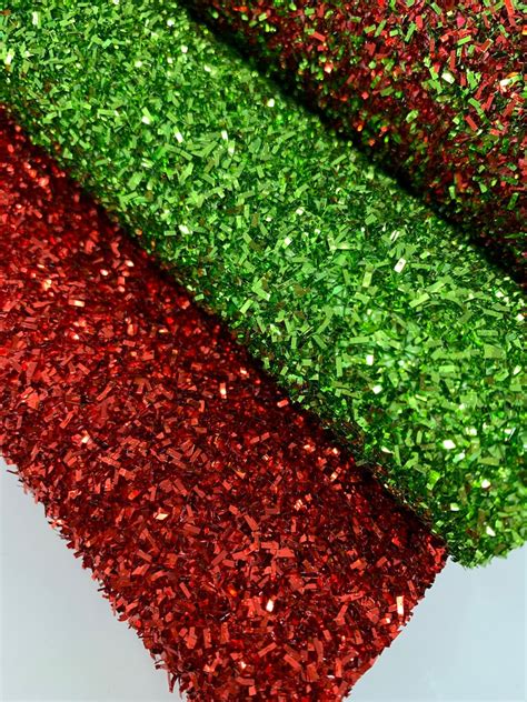 Tinsel Glitter Fabric Sheets. Christmas Tinsel Glitter Sheets. - Etsy