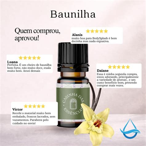 O Que É Essencia De Baunilha - Essência Premium de Baunilha casinha das essências