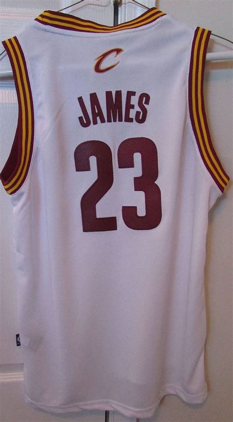 Lebron James # 23 Cleveland Cavaliers NBA Adidas Jersey Youth Large (14 ...