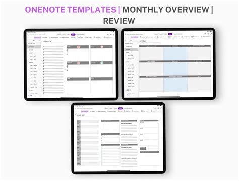 Onenote Digital Planner, Onenote Template, Project Planner Onenote, Project Management Onenote ...