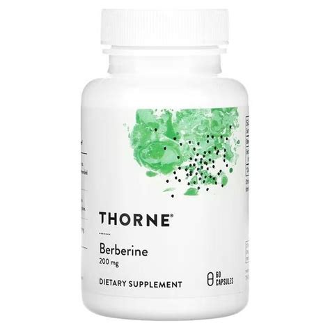 Thorne Berberine 200 Mg 60 Capsules