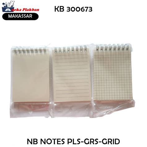 Jual NOTES KECIL MEMO CATATAN GARIS POLOS KOTAK Shopee Indonesia